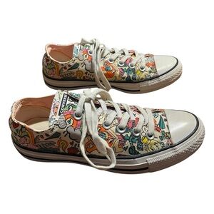 Converse Retro Pop Cartoon Graphic Sneakers
